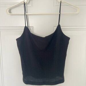 Shein Black Cropped Camisole